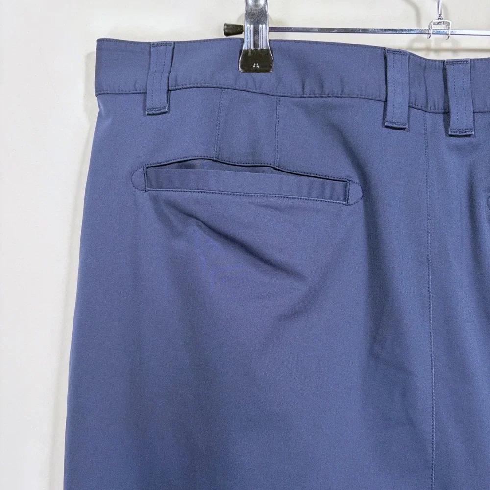 Rhone Commuter Shorts Men Size 36 Navy Blue Performance Stretch Tech Golf 6